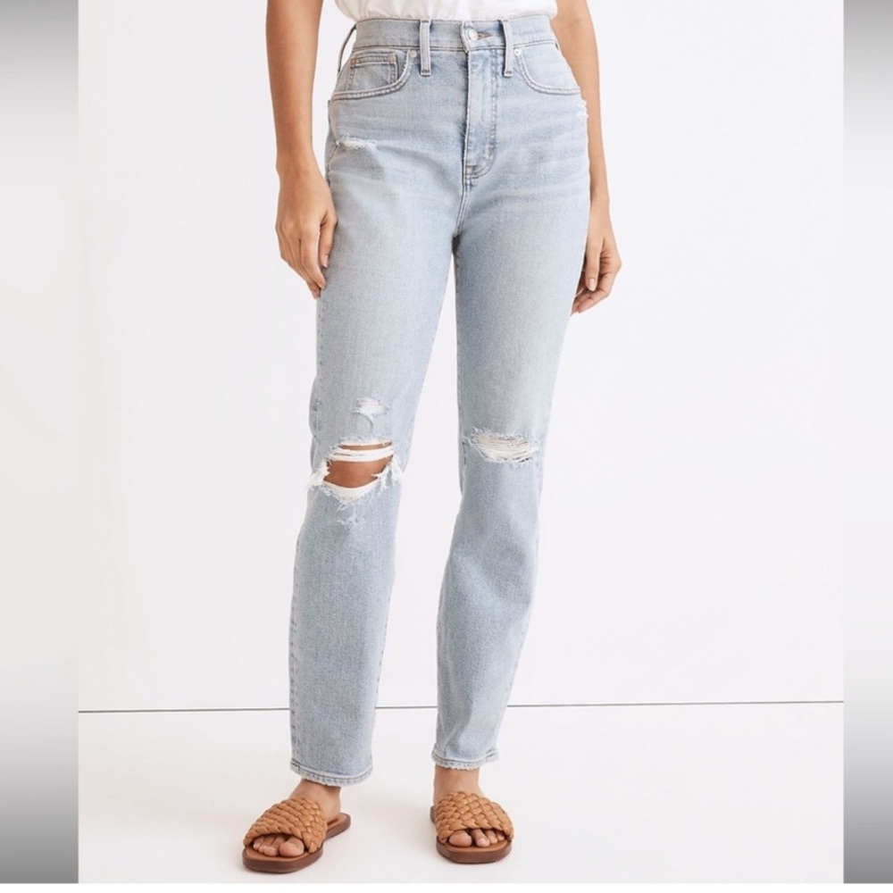 Madewell - $138 Mom Jeans, Lowden Wash